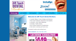 Desktop Screenshot of airtouchdental.com